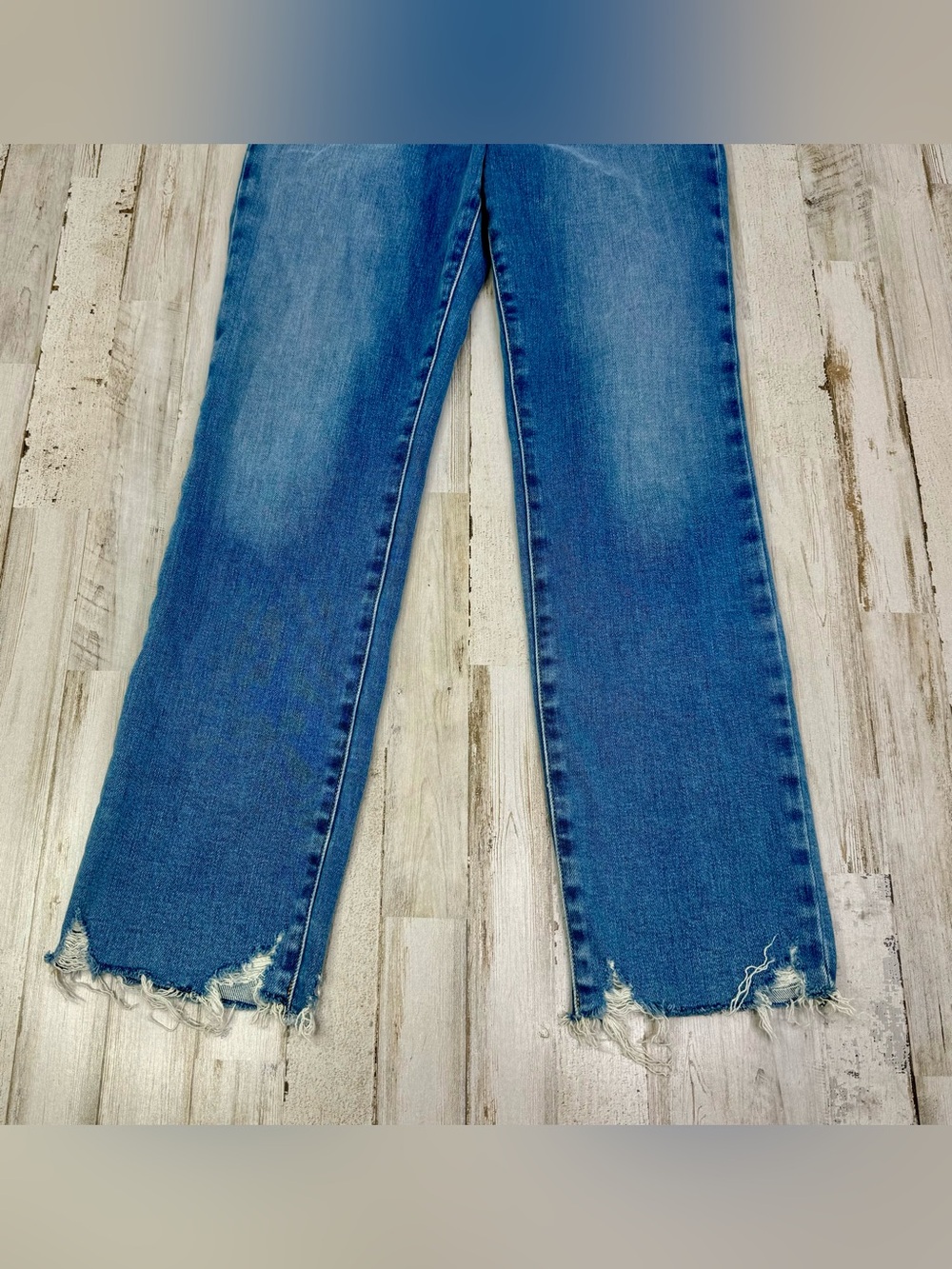 Good American Womens 2/26 (28x28) Jeans Straight Leg High Rise Denim - Picture 3 of 11
